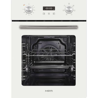 MPM MPM-45-BO-22/W electric oven 45 l | AquaClean | EasyExtract | convection | white