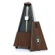 DNA MET1 mechanical metronome, wind-up, pyramid bell, natural wood color, 40-208 BPM