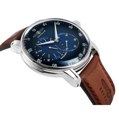 2. Men's ZEPPELIN New Captain's Line Automatic Watch 8662-3 + BOX