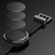 7. Ringke Slim & Tempered Glass Case + Glass Set for Samsung Galaxy Watch Ultra 47mm - Transparent