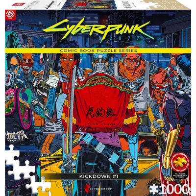 2. Good Loot Puzzle: Cyberpunk 2077 - Kickdown, 1000 pieces