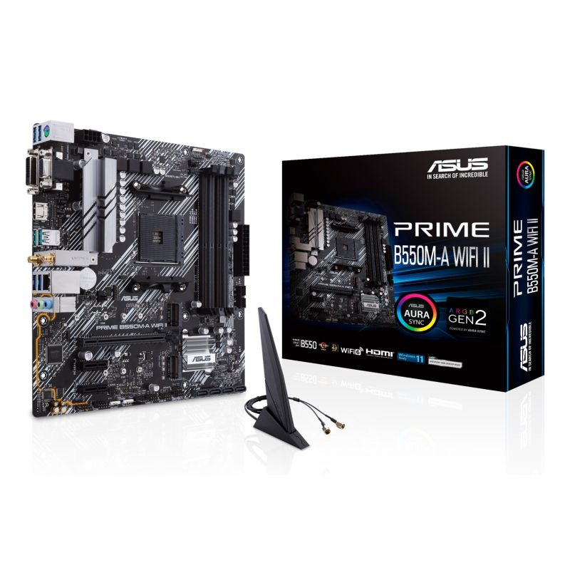 ASUS PRIME B550M-A WIFI II motherboard