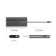 3. Orico XDR 12in1 USB-C Docking Station USB-A USB-C HDMI 4K VGA RJ45 Gigabit PD 100W SD and microSD Card Reader - Gray
