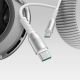 9. Joyroom S-A51 Cutting-Edge Series 60W USB-C - USB-C cable 1.2m - light gray