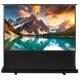 8. MACLEAN PORTABLE PROJECTION SCREEN, COMPACT, FLOOR, 100", 16:9 MC-964