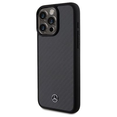 2. Mercedes Carbon Fiber Dynamic case for iPhone 15 Pro Max - black