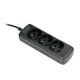 4. Activejet 3GNU extension cord - 3M - C (3m; black)