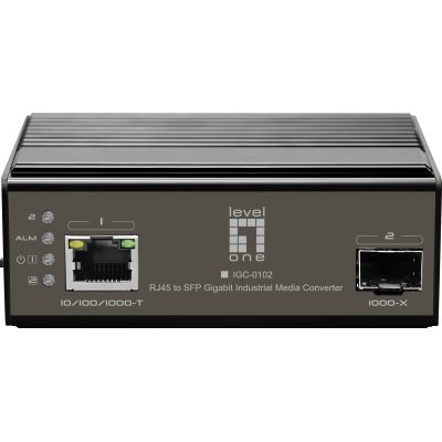 2. LevelOne IGC-0102 Network Converter 1000 Mbit/s Black