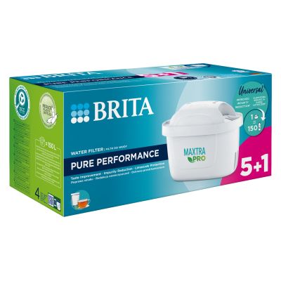 3. Brita MX+ Pro Pure Performance Water Filter 5+1 (6 pcs)