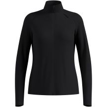 Odlo ESSENTIAL WARM FULL ZIP Mid layer full zip women's sweatshirt black L