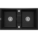 Granite sink, 2-bowl, ZQE_N203 5908212095928