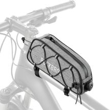 Rockbros 30120045003 ROAD TO SKY bicycle bag for the top frame tube, waterproof, 0.7L - gray