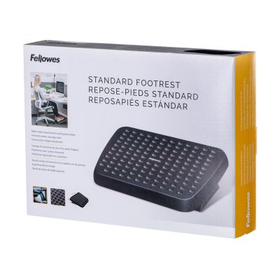 7. Fellowes Ergonomics ergonomic office footrest, black