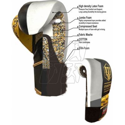 5. Boxing gloves Masters Rbt-Professional 01101-10