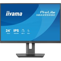 iiyama ProLite XB2495WSC-B1 computer monitor 61.2 cm (24.1") 1920 x 1200 px WUXGA LED Black