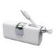 3. TRUST Pacto 5000 mAh Pocket Power Bank White