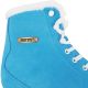11. Roces Suede Eco-Fur Figure Skates Blue and White 450702 004