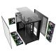 7. RAMPAGE PC Case with Tempered Glass SEALITE 7X ARGB PWM Fan BLACK