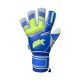 4Keepers Champ VII HB Junior Goalkeeper Gloves, Fluorescent Blue-Green, Size 3