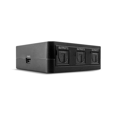 Lindy 70480 Audio Splitter Black