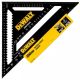 4. 300mm Aluminum Ruler Black, Yellow DeWALT DWHT25228-0