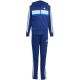 2. adidas Seasonal Essentials Tiberio 3-Stripes French Terry Tracksuit for Kids Navy Blue JI6035