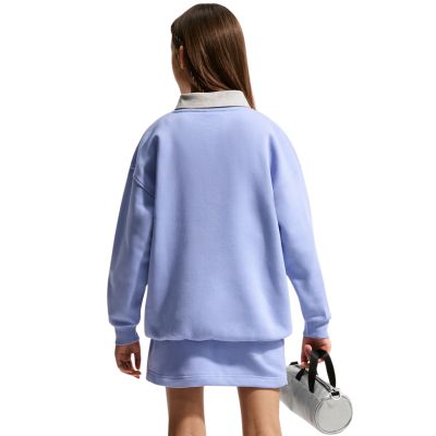 2. Nike Sportswear Club Fleece Kids' Sweatshirt Light Purple FD2923 569