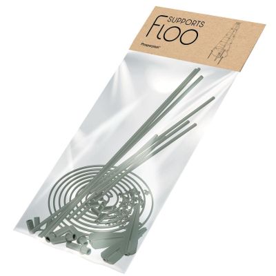 5. FLOO SUPPORTS PLANT SUPPORT CONICAL 25X60CM FOREST GREEN