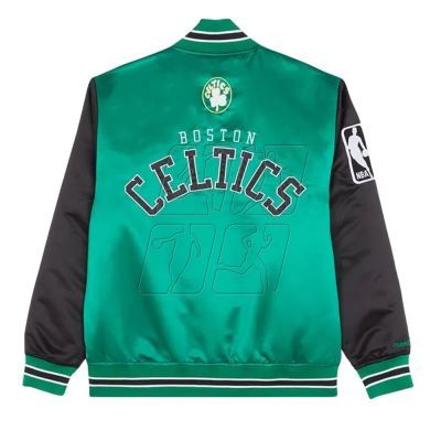 2. Mitchell & Ness NBA Boston Celtics Primetime Heavyweight Satin Jacket Vintage Logo Celtics M JK8453-BCEKYGN