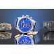 6. Giewont Chronograph Sapphire Silver Blue Men's Watch GW8810-A2
