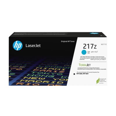 13. HP Original 217Z Ultra High Yield Cyan LaserJet Toner Cartridge