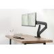 7. Double desk arm with 2xLCD clamp with gas spring, max. 2x35" and 15kg