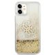 5. Guess 4G Big Liquid Glitter case for iPhone 11 6.1" / Xr - gold