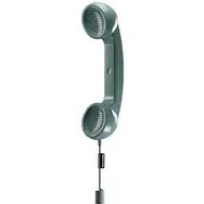 Native Union Pop Phone – USB-C telephone handset with call answering and ending function (slate green)