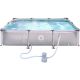 RECTANGULAR FRAME POOL WITH SUPER STRONG FILTER PUMP 300x207x66CM 17771EU