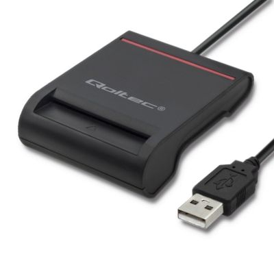 4. QOLTEC SMART ID CHIP CARD READER USB 2.0 | PLUG&PLAY