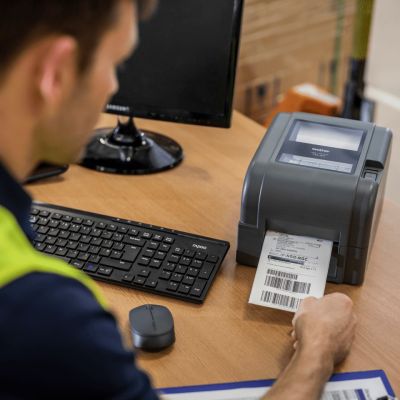 12. Brother TD-4520TN Direct Thermal/Thermal Transfer Label Printer 300 x 300 DPI 127 mm/s Wired Wired LAN