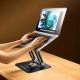 15. Wozinsky WRS-CPY84SB 360 Aluminum Laptop and Tablet Stand + Free Smartphone Stand - Black