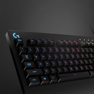 25. Logitech 920-008093 Keyboard (Mechanical; USB 2.0; (US); Black)