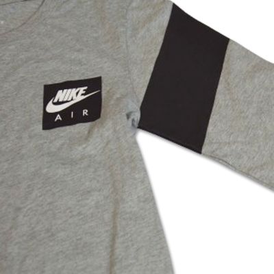3. Men's Nike Air Longsleeve T-shirt Gray - AA6297-063