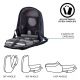 8. XD DESIGN BOBBY HERO REGULAR Anti-Theft Backpack, Navy Blue, P/N: P705.295