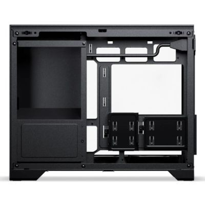 6. PHANTEKS XT V3 PC-Gehäuse, Mini-Gehäuse, mATX, Tempered Glass - inklusive 3x 120-mm-Lüfter, black