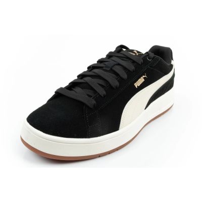3. Puma men's Court Classico sports shoes leather sneakers black