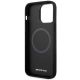 7. AMG AMHMP14XOSDBK iPhone 14 Pro Max 6.7" black/black hardcase Leather Curved Lines MagSafe