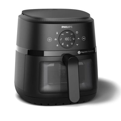 6. Philips 2000 series NA220/00 fryer Single 4.2 l Autonomous 1500 W Hot Air Fryer Black