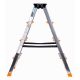 4. Krause Dopplo 120403 double-sided ladder