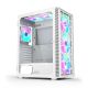 4. Montech X3 TG RGB white computer case