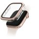 Uniq Voute Tempered Glass Case for Apple Watch 10 46mm - Rose Gold