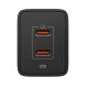 2. Spigen Essential EE472EU 2-port USC-C 47W wall charger - black
