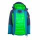 3. Trollkids Kids Hardanger Jacket waterproof insulated blue/green (675-356)